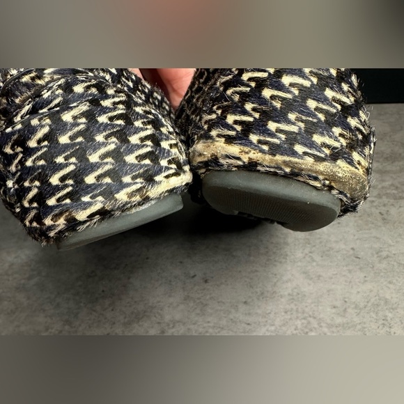 Tory Burch 'Gemini Link' Genuine Calf Hair Driving Loafer - Picture 7 of 8